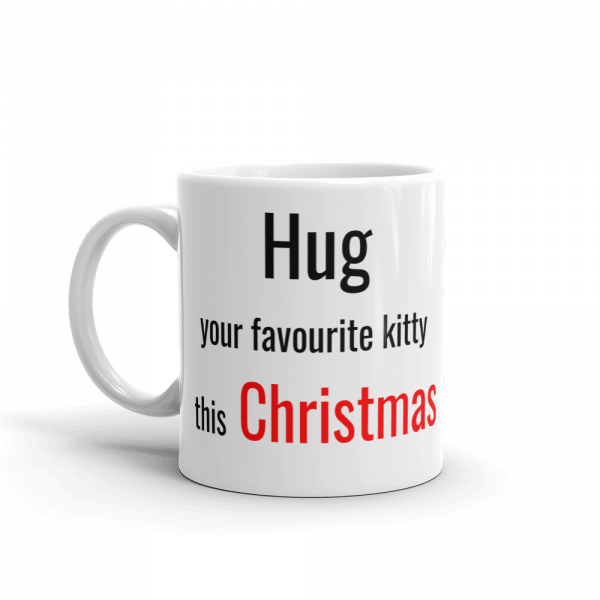 Hug Your Favourite Kitty This Christmas Gift Mug - Image 2