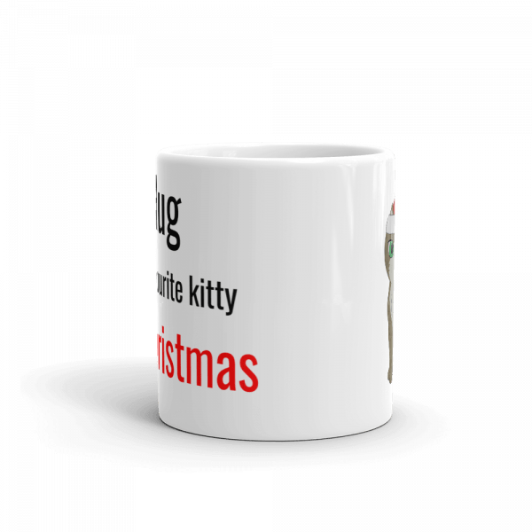 Hug Your Favourite Kitty This Christmas Gift Mug - Image 3