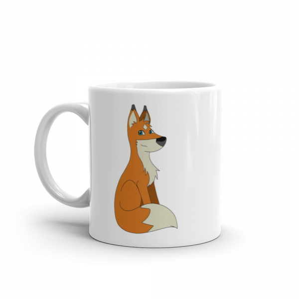 Fox and Cat Gift Mug - Image 2