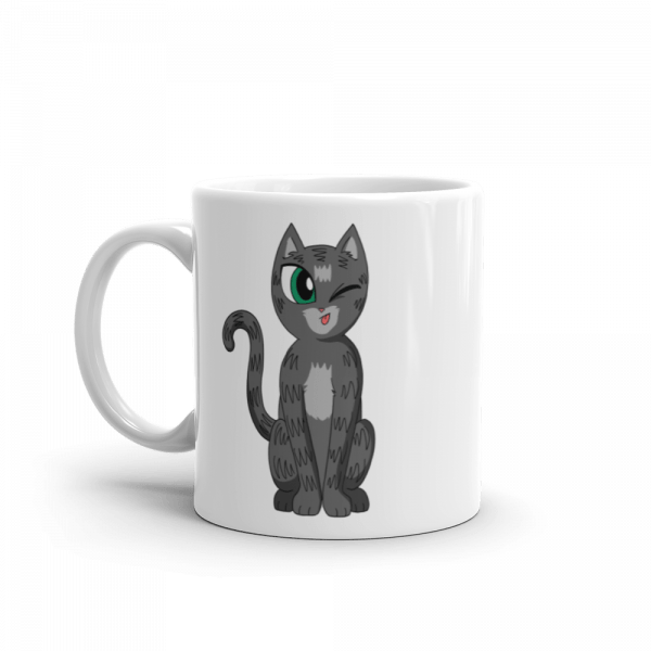 Cheeky Kitty Gift Mug - Image 2