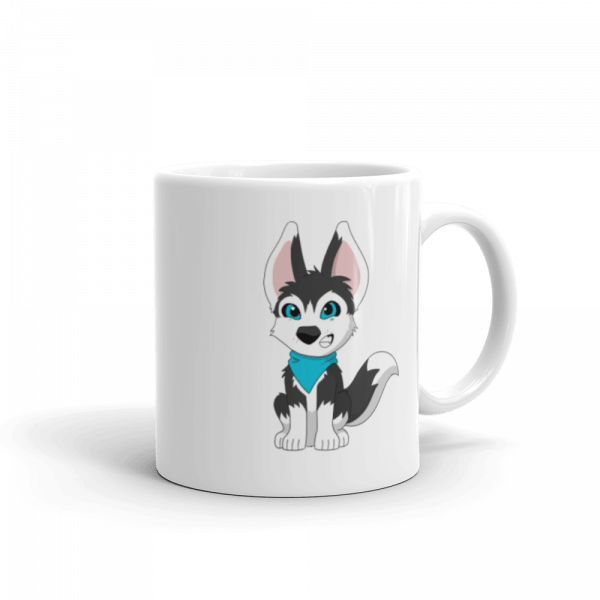 Husky Puppy Gift Mug - Image 2