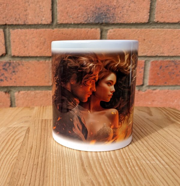 Passionate Love Printed Gift Mug, Fantasy Print, Birthday Gift, Coffee Mug