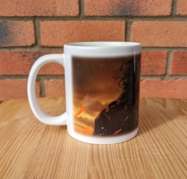 Passionate Love Printed Gift Mug, Fantasy Print, Birthday Gift, Coffee Mug - Image 3